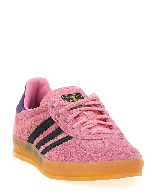 Adidas Originals Pink 'Gazelle Indoor' Sneakers
