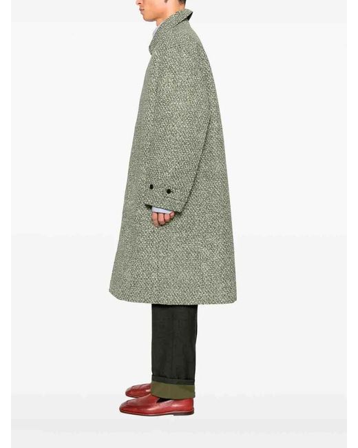Gucci Green Polyester Coat for men
