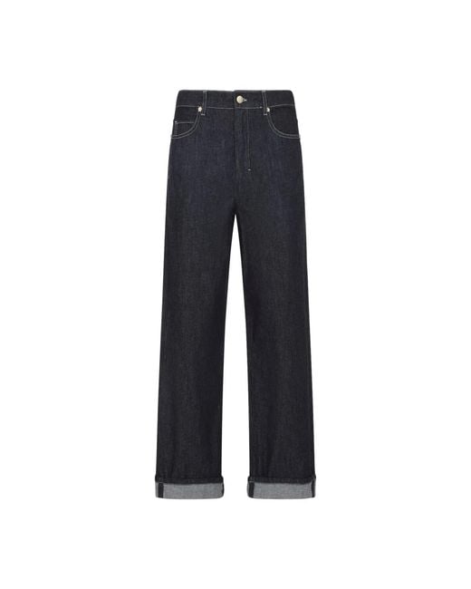 Max Mara Blue S Max Mara Jean Chiara Denim Camal Vuelto
