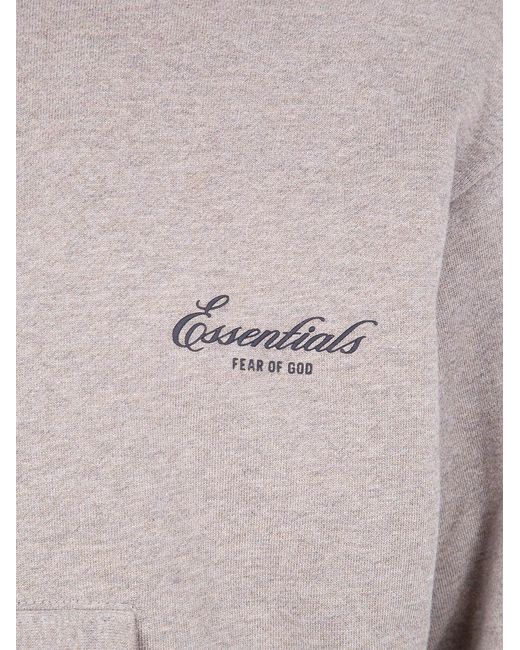 Fear Of God Gray Classic Hoodie