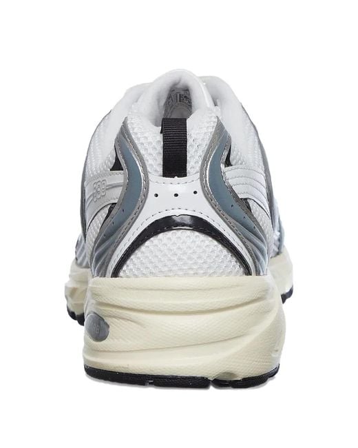 New Balance White 530 Sneakers