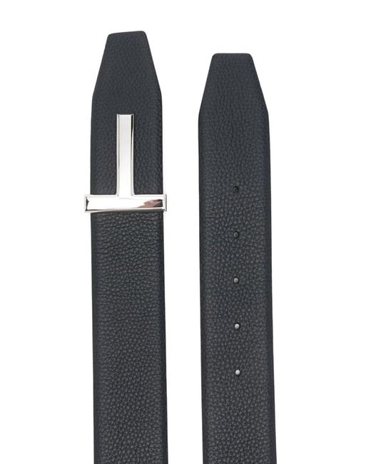 Tom Ford White Cintura Con Fibbia T for men