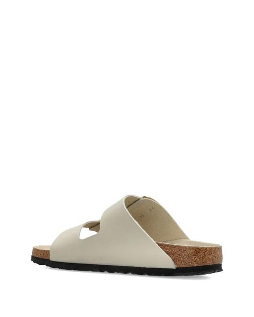 Birkenstock White Arizona Sandals