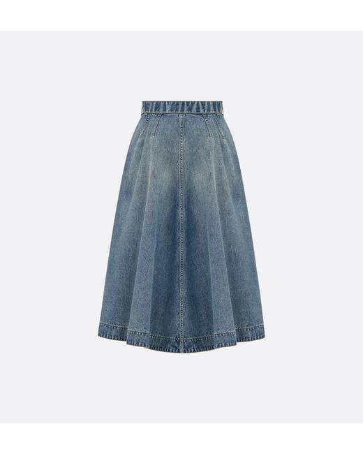 Dior Blue Gonna Midi