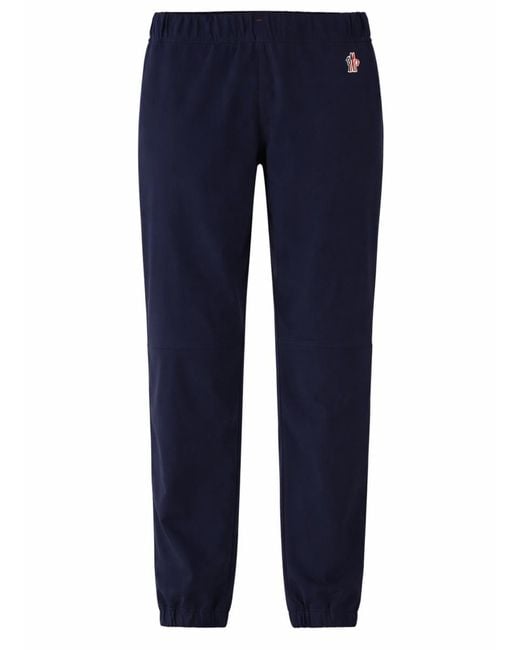 Moncler Blue Belted Pants