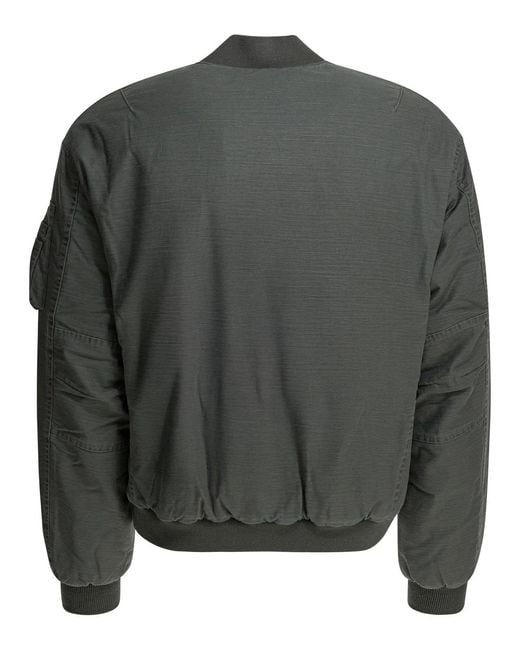 Nonnative Black "Trooper Puff" Bomber Jacket for men