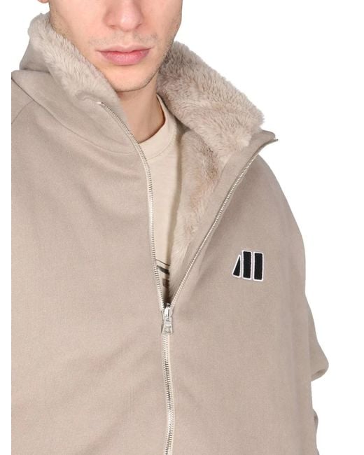 MOUTY Natural "Nyc" Reversible Sweatshirt for men