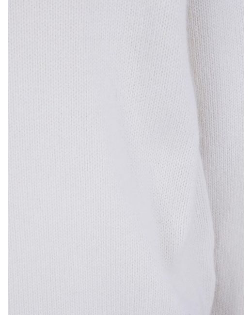 A.P.C. White "Edmond" Pullover for men