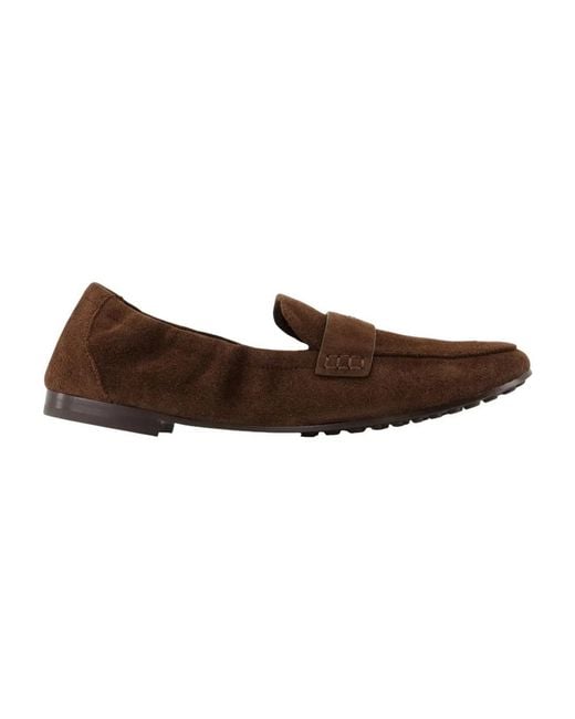 Tory Burch Brown Ballet Loafers