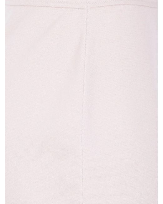 D.exterior Pink Merinos Comfort Short Skirt