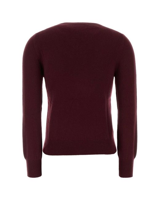 Miu Miu Purple Wool Sweater