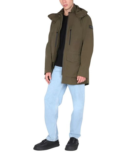 Woolrich Green Arrowood Coat for men