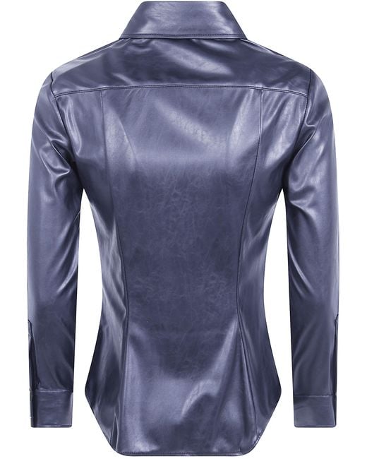 Elisabetta Franchi Blue Shirt