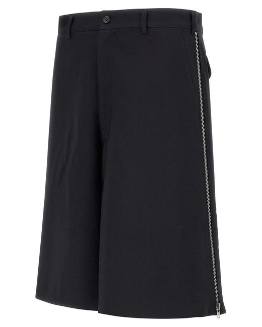 Comme des Garçons Blue Comme Des Garcons Shirt Zip Bermuda Shorts for men