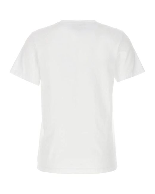 Maison Kitsuné White 'Fox Head' T-Shirt