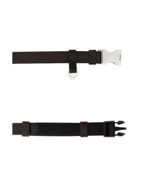 Prada White Cinture for men