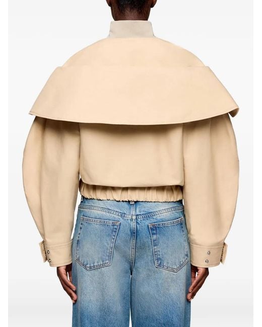 Ganni Natural Cotton Bomber