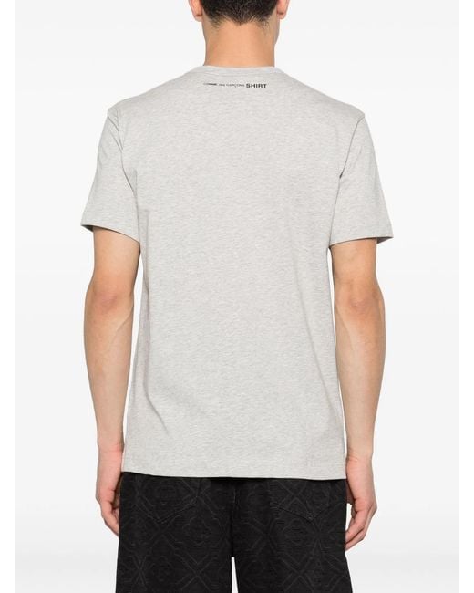 Comme des Garçons White Shirt T-Shirt Knit for men