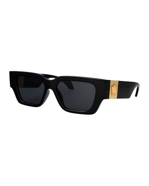 Versace Black Injected Sunglasses