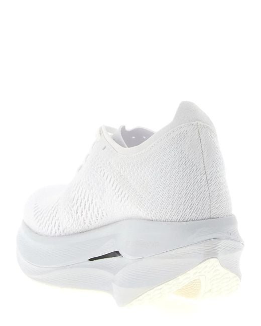 Comme des Garçons White Cdg X Mizuno 'Wave Rebellion Pro 3' Sneakers