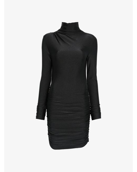 ANDAMANE Black Oleandra Mini Dress