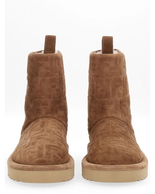 Fendi Brown "Apres Chic" Boot