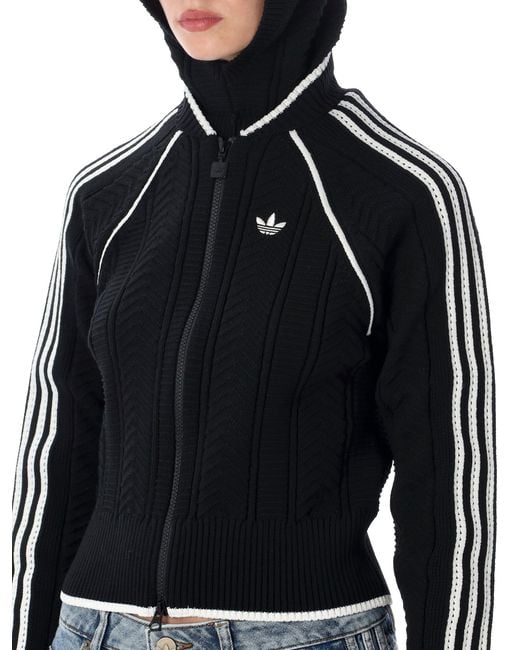 Adidas Originals Black Adidas/ Sst Knitted Track Jacket