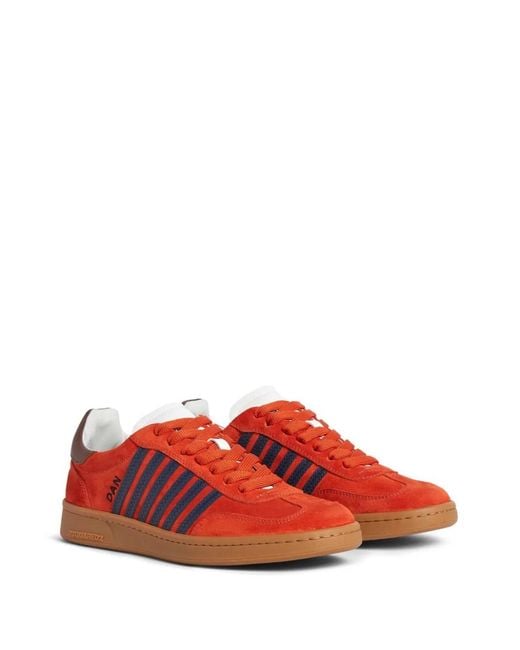 DSquared² Red Sneakers for men