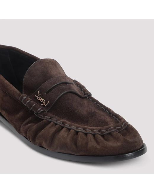 Saint Laurent Black Loafers for men