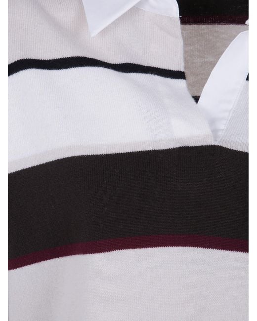 Mrz Brown Oversized Long Sleeves Polo Neck Sweater