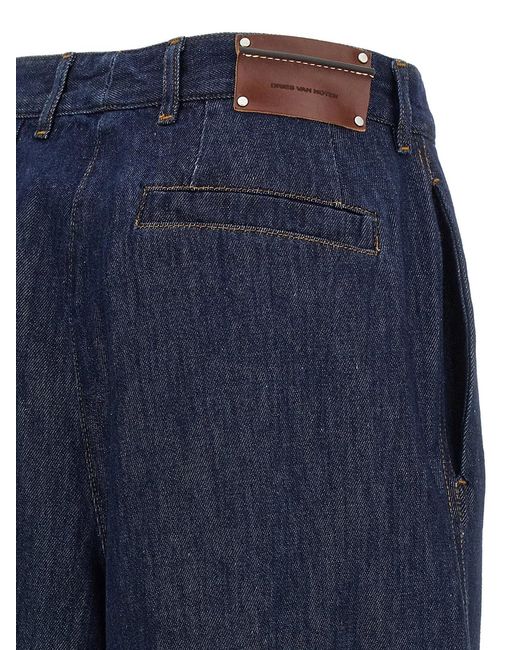 Dries Van Noten Blue 'Penn Den' Jeans