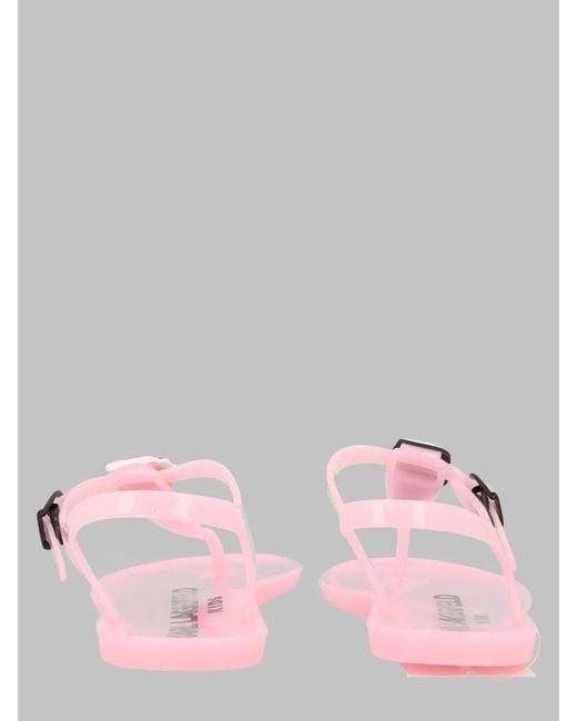 Karl Lagerfeld Pink Sandalo Infradito