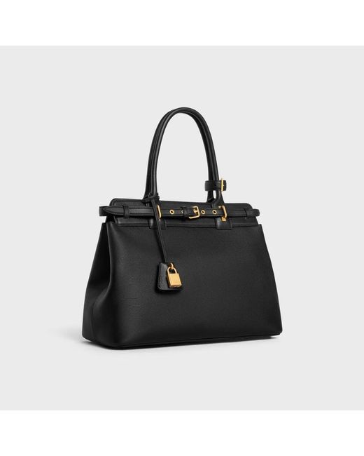 Céline Black Medium Conti Calfskin Bag