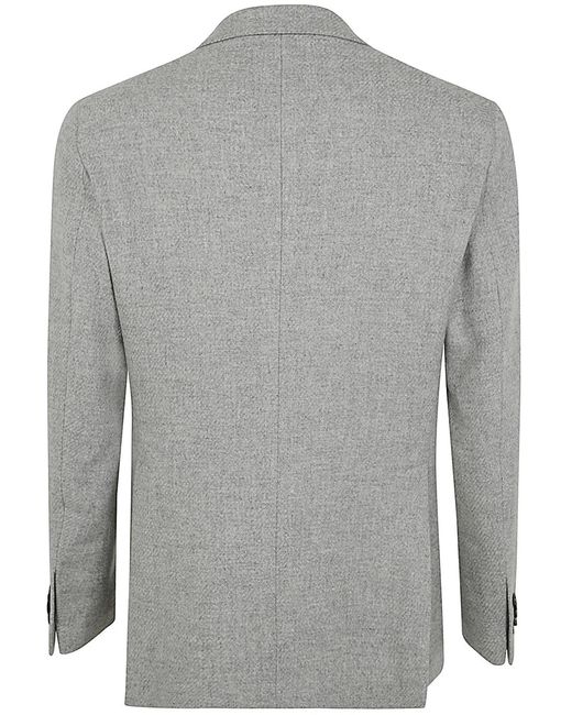 Tagliatore Gray Single Breast Jacket for men