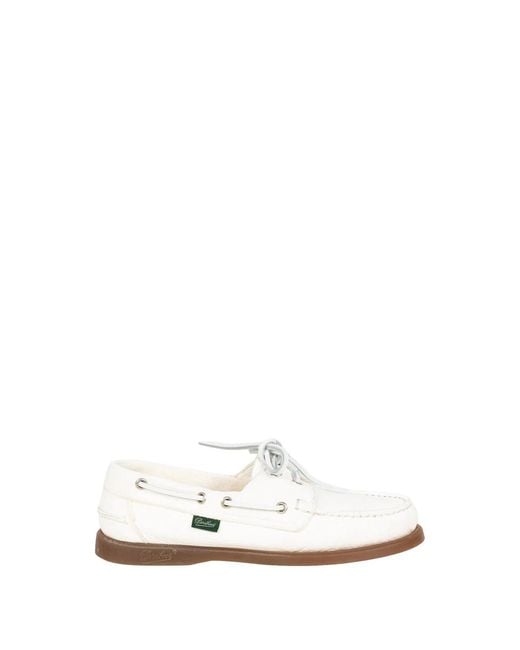 Paraboot White Cerf Blanc Deer Leather