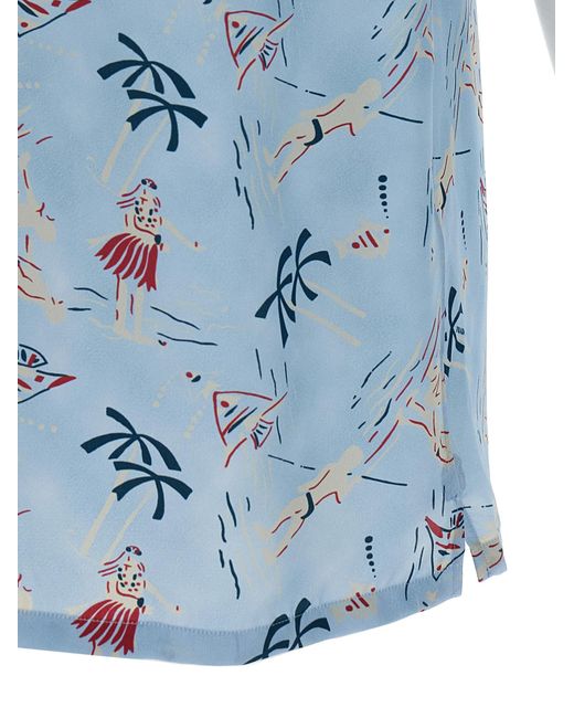 Prada Blue Shirts for men