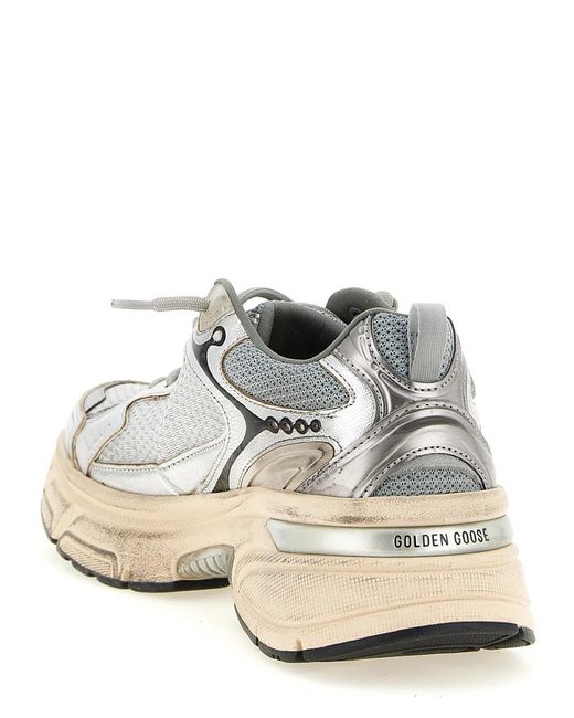 Golden Goose Deluxe Brand White 'Lightstar' Sneakers