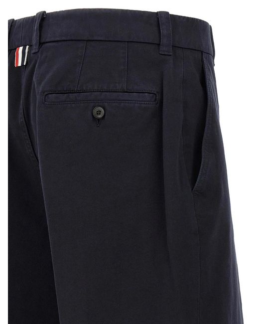 Thom Browne Blue 'Utility' Pants for men