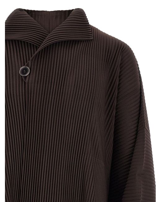Homme Plissé Issey Miyake Black 'Wear Or Wrap' Jacket for men
