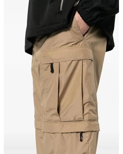 Moncler Natural Detachable-Leg Cargo Trousers for men