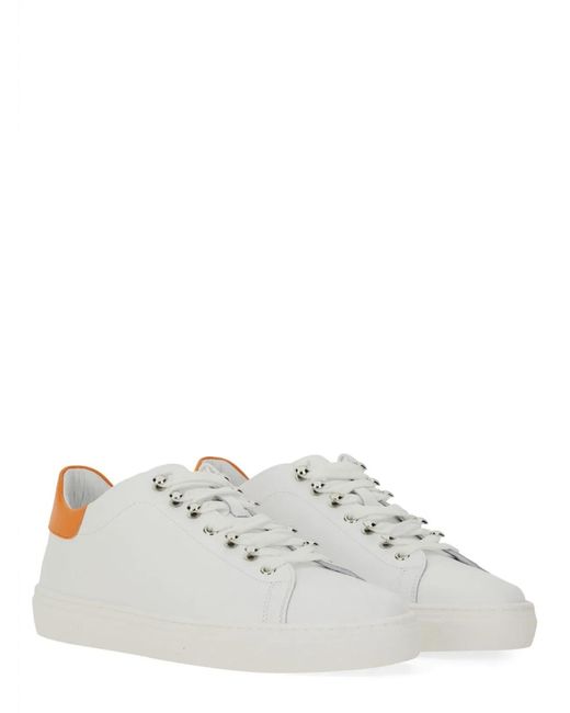 Moschino Couture White Leather Sneakers for men
