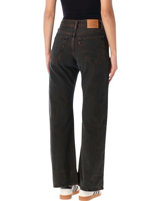Levi's Black Loose Bootcut Jeans