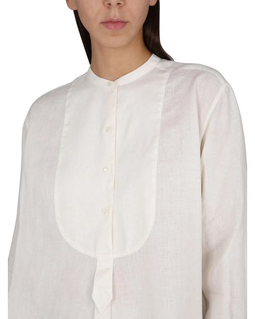 Aspesi White Tunic Shirt