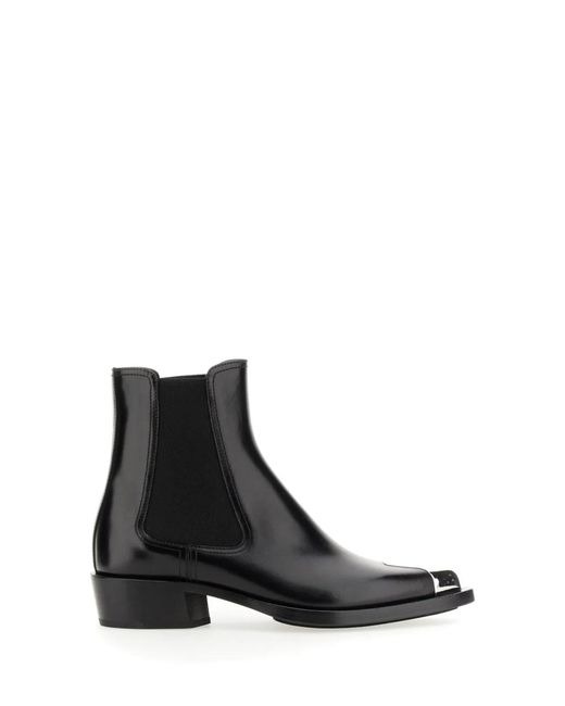McQueen Black Punk Boot