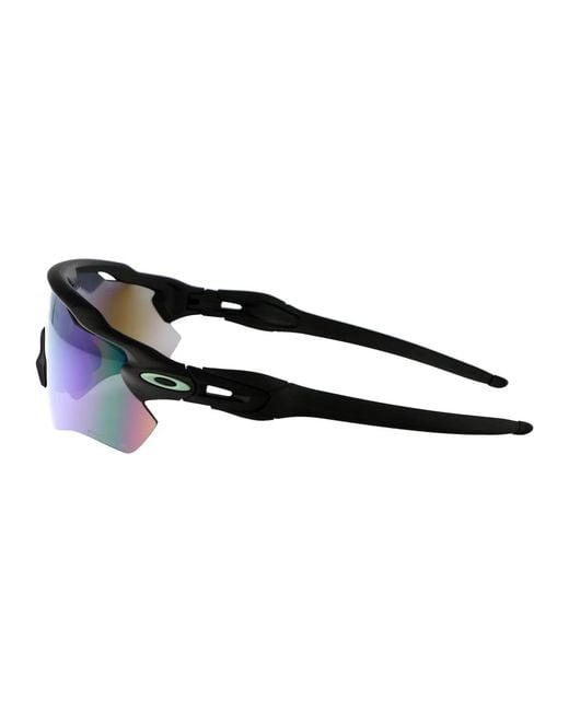 Oakley Green Matte Acetate Sunglasses for men