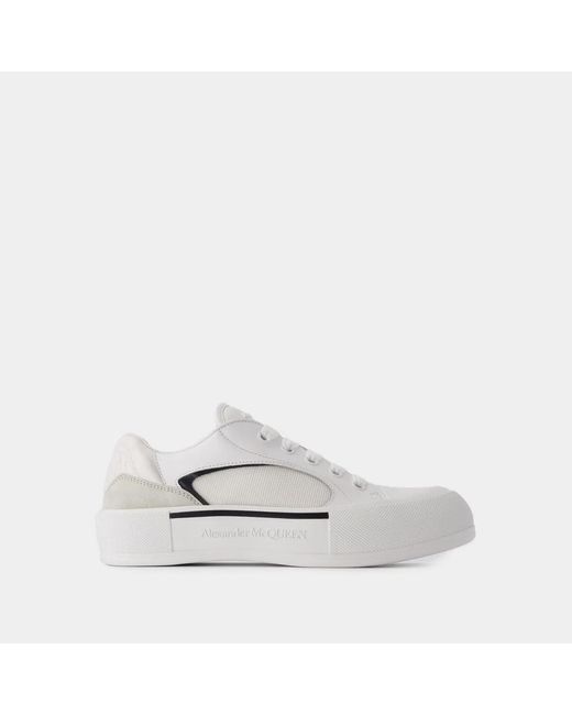 McQueen White Oversized Sneakers for men