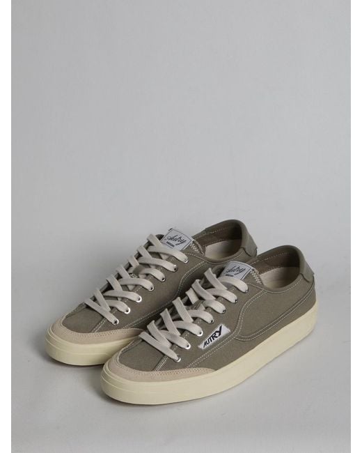 Autry Gray Windscape Low Sneakers for men