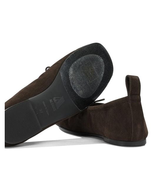 Alohas Black "Rosalind" Classic Ballet Flats