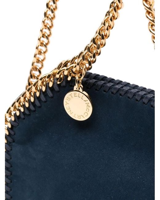 Stella McCartney Blue Falabella Tiny Crossbody Bag
