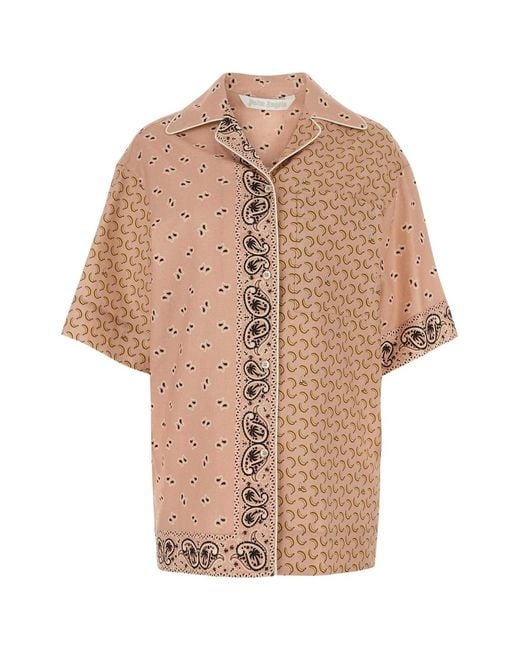 Palm Angels Natural Camicia